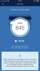 Codigo-CVV-bbva-wallet