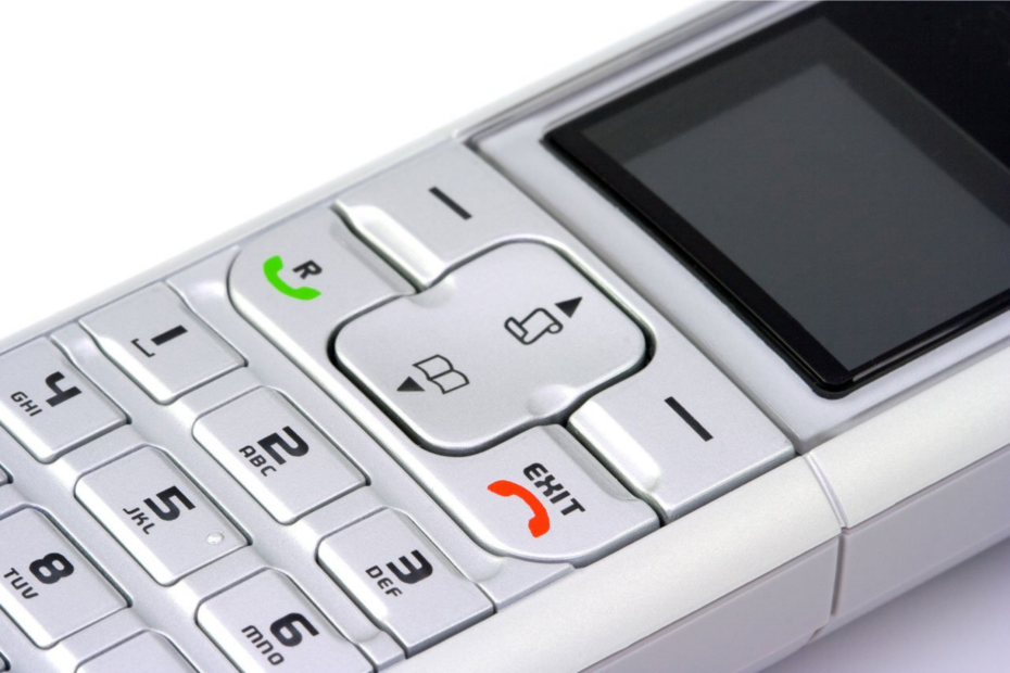 telefono blanco